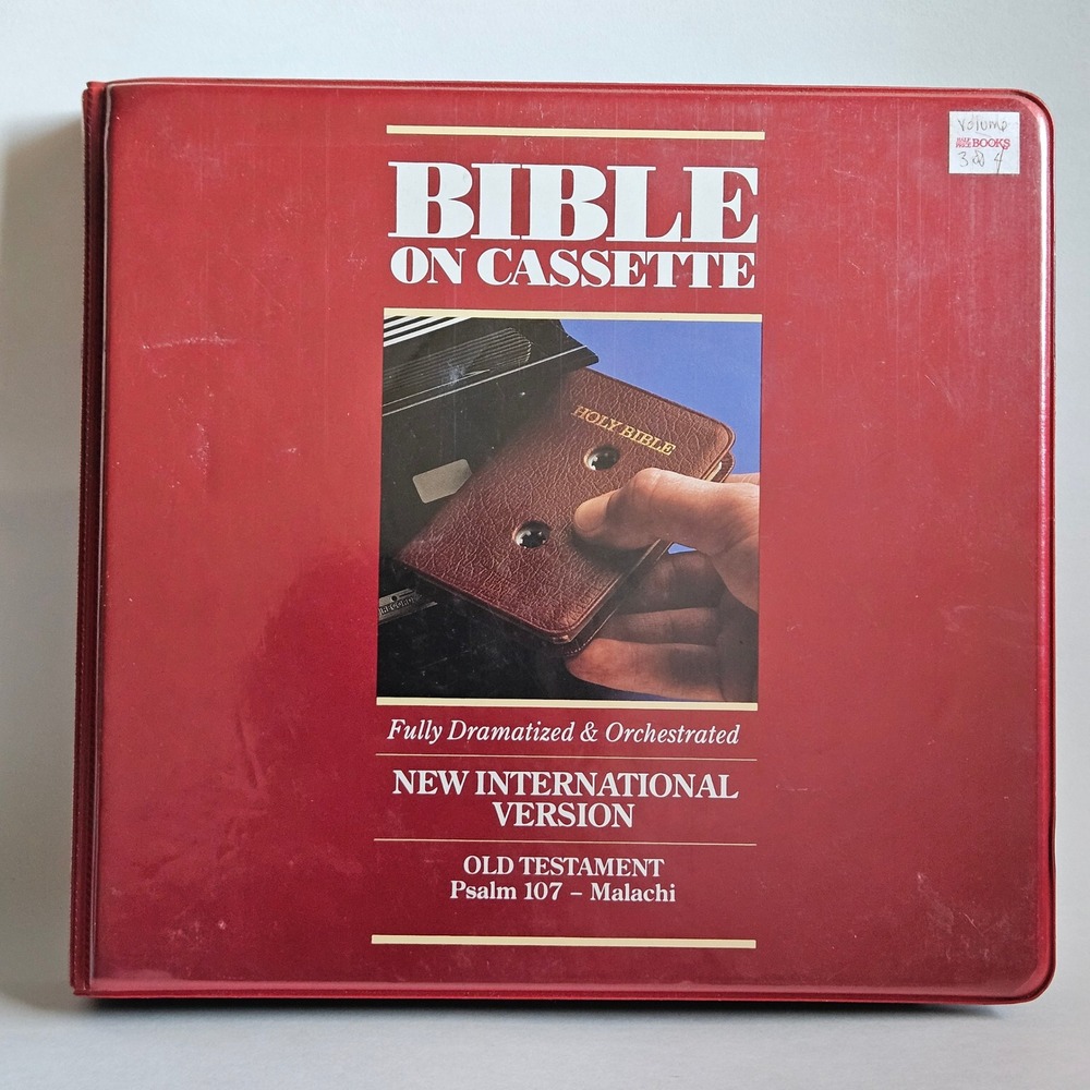 NIV Bible on Cassette Old Testament Vol 3 Psalm 107-Malachi Dramatized Zondervan